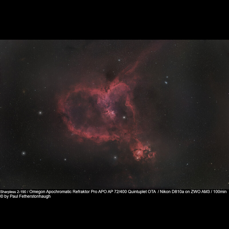 Omegon Apochromatische Refractor Pro APO AP 72/400 Vijfling OTA