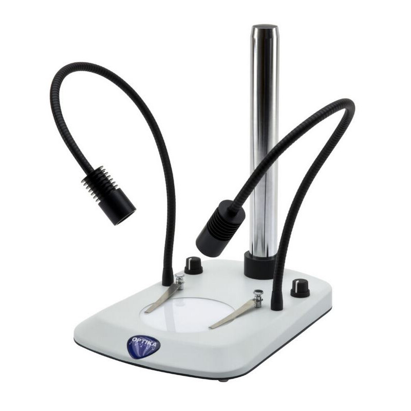 Optika Zuilen SZ-ST8, Zwanenhals met dubbele arm, invallend & doorgelaten licht