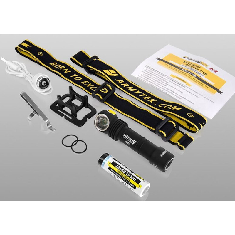 Armytek Wizard Magnet USB Zaklamp (koud licht)