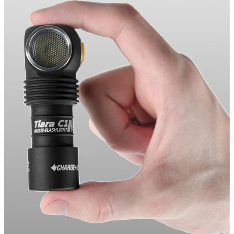 Armytek Zaklamp Tiara C1 Pro Magnet USB (warm licht)