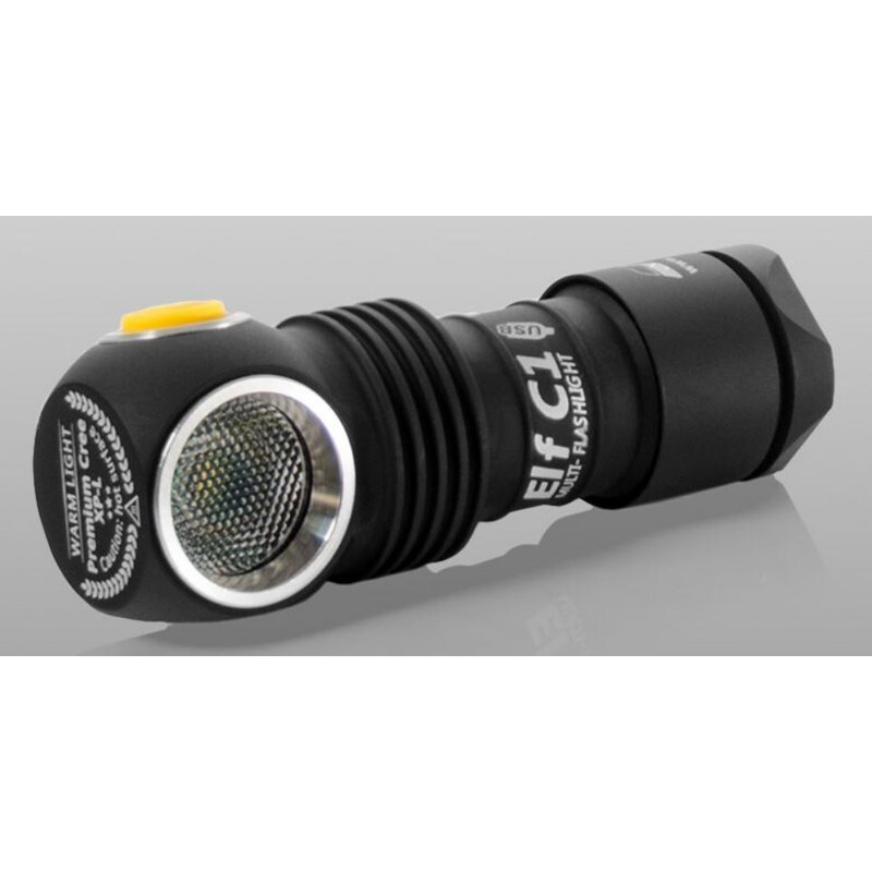 Armytek Zaklamp Hoofdlamp Elf C1 (warm licht)