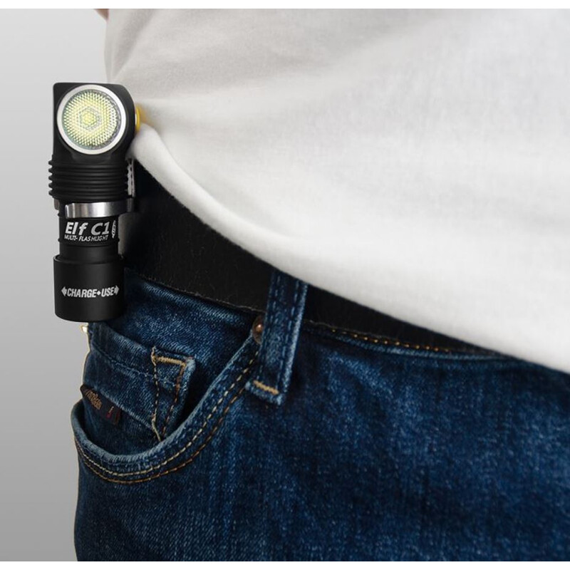 Armytek Zaklamp Hoofdlamp Elf C1 (warm licht)