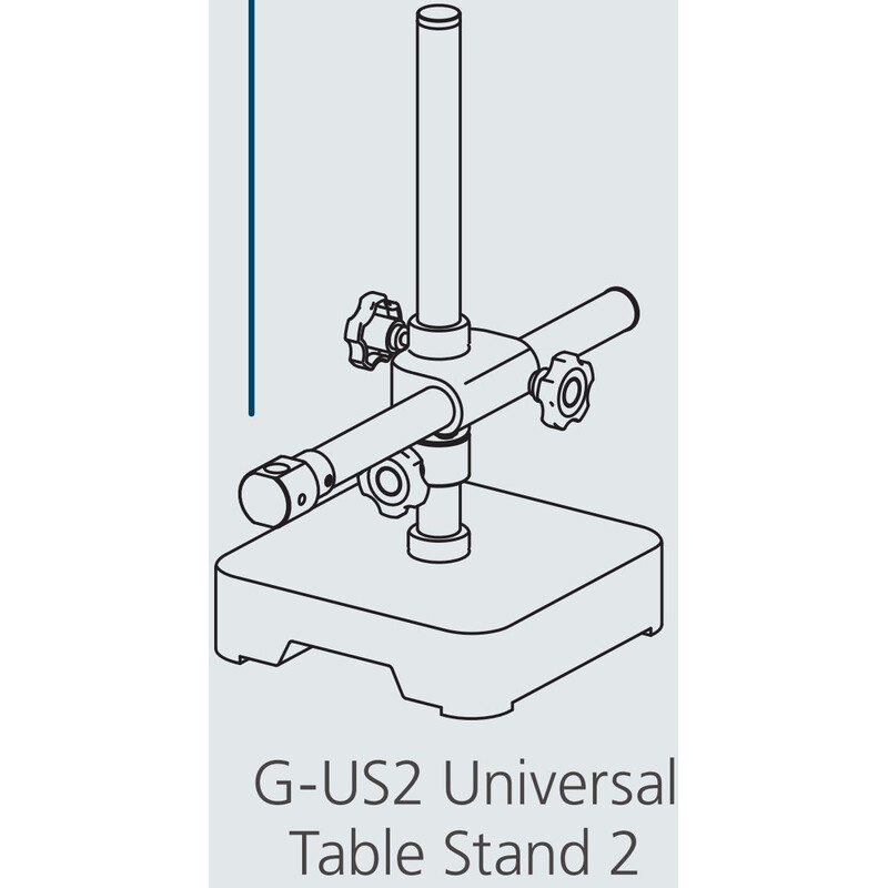 Nikon C-US2, enkel AM Arms universeel statief met plaat