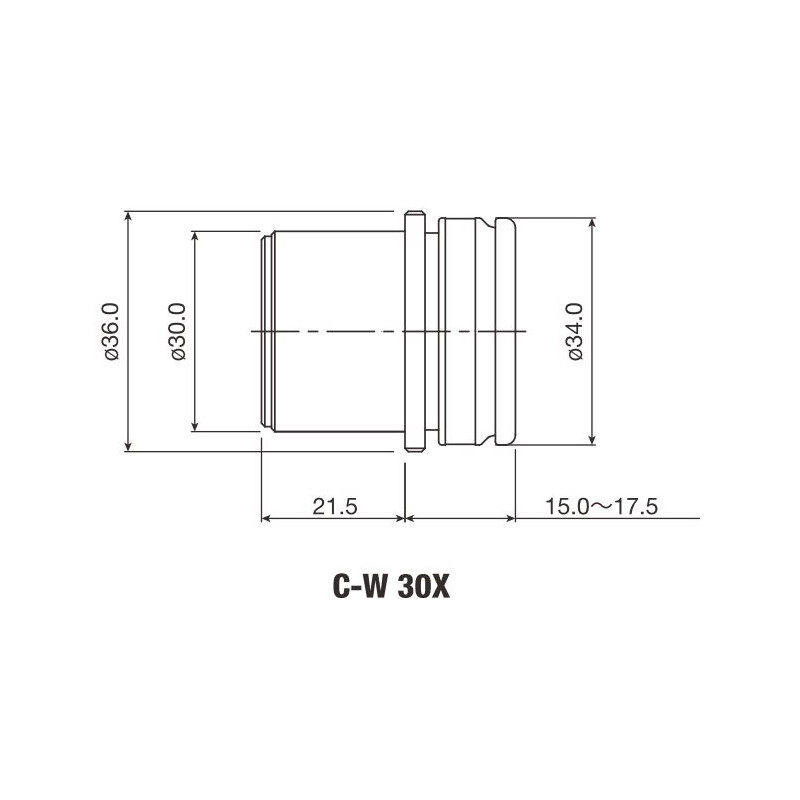 Nikon Oculair Eye Piece C-W 30x/7 mm