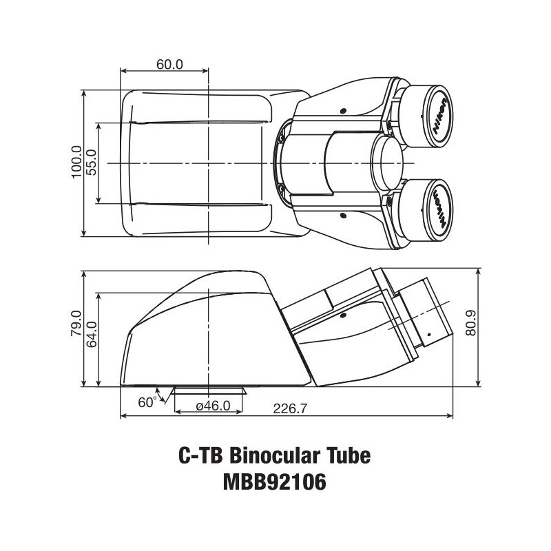 Nikon C-TB verrekijkerbuis