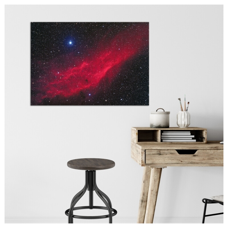 Oklop Poster Californische Nevel NGC 1499 60cmx40cm