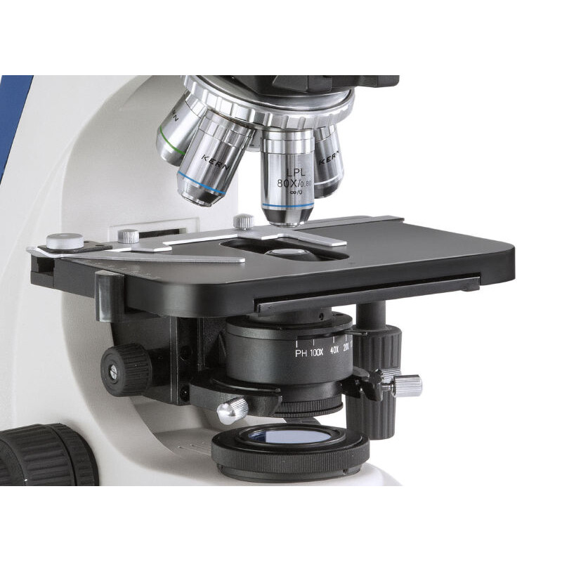 Kern Microscoop OKO 178, MET, POL, trino, Inf plan, 50x-1000x, incident/reflectielicht, HAL, 100W
