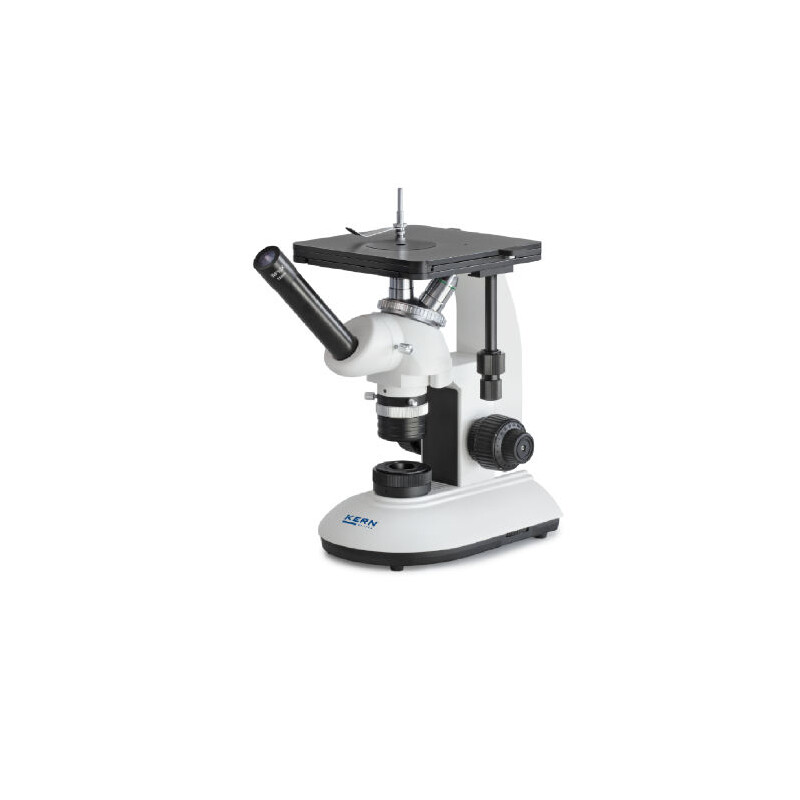 Kern Omgekeerde microscoop OLE 161, omgekeerd, MET, mono, DIN planchroom, 100x-400x, Incident light, LED, 3W