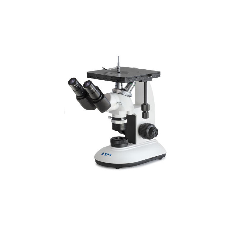 Kern Omgekeerde microscoop OLF 162,  invers, MET, bino, DIN planchrom,100x-400x, Auflicht, LED, 3W