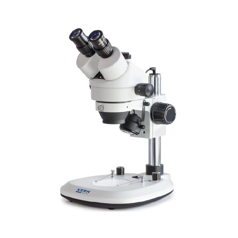 Kern Stereo zoom microscoop OZL 463, Bino, Greenough, 0.7-4.5x, HWF10x20, 3W LED