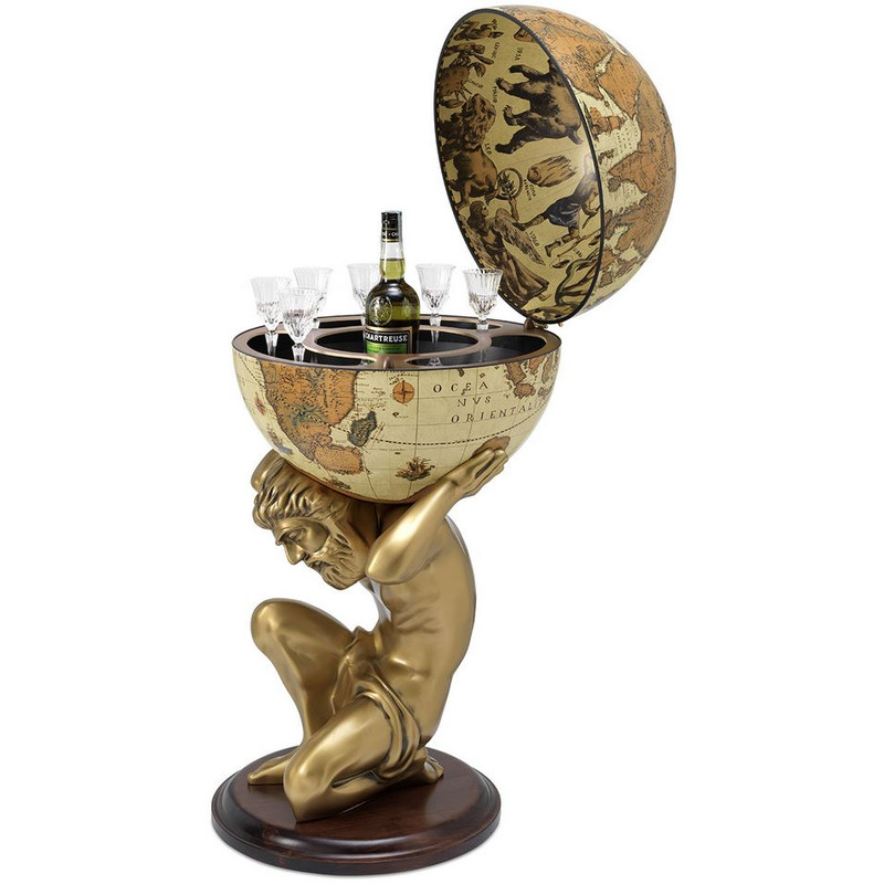 Zoffoli living Barglobe Atlas Safari 50cm