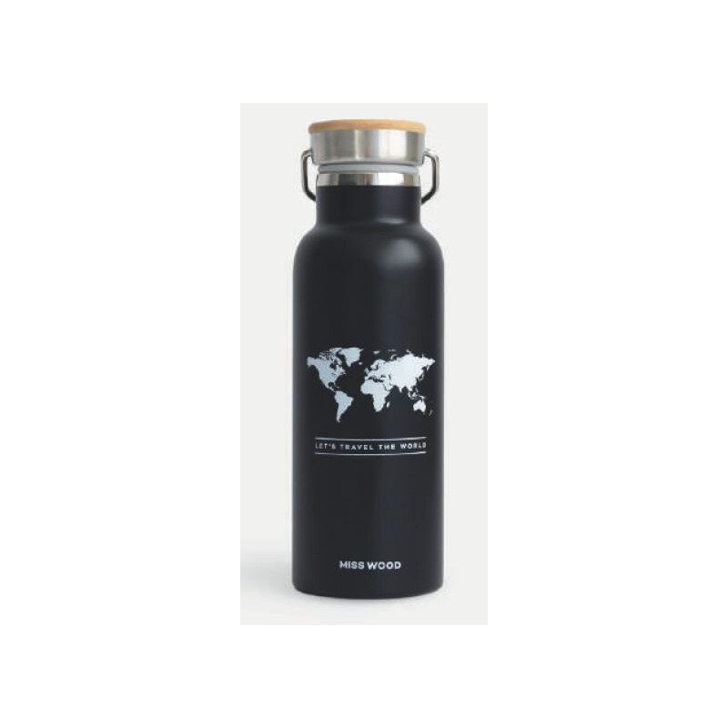 Miss Wood Bottle Black