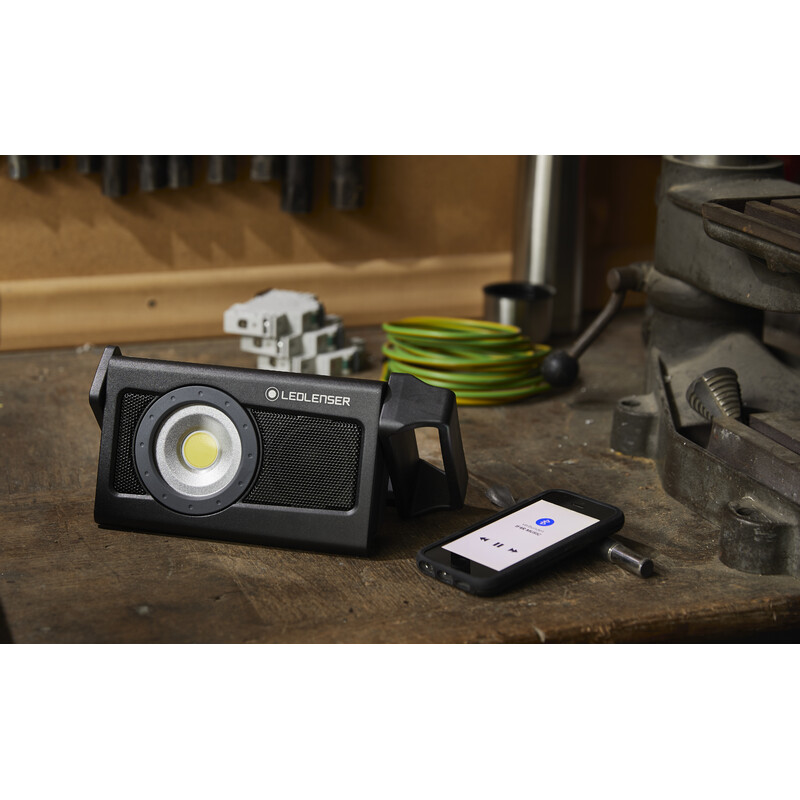 LED LENSER Werklamp iF4R muziek