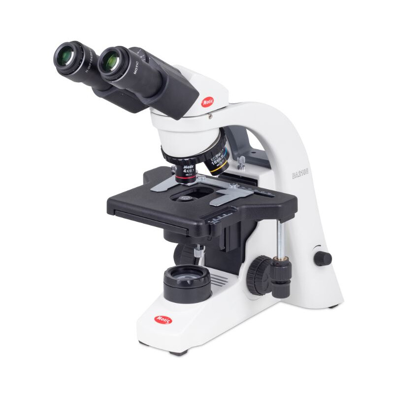 Motic Microscoop BA210E bino, INFINITY, EC-plan, achro, 40x-400x Hal