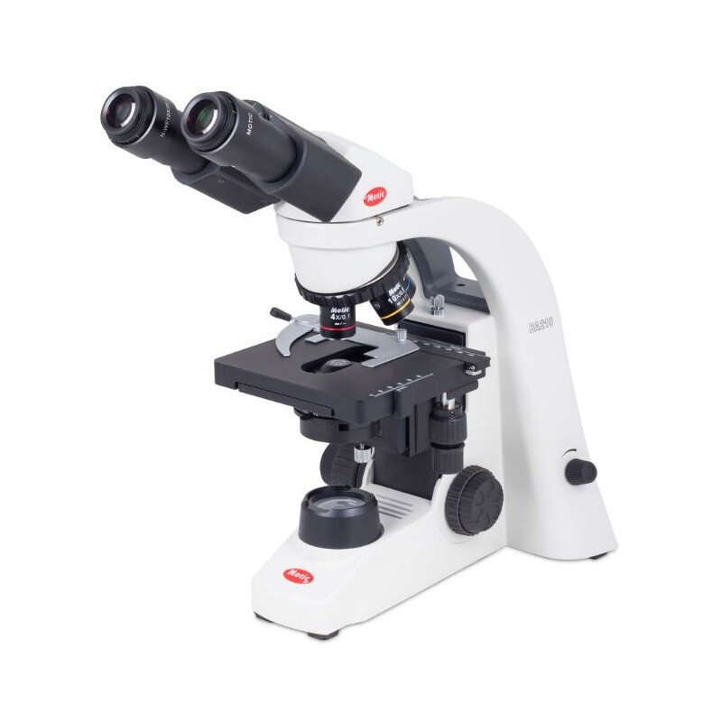 Motic Microscoop BA210 bino, infinity, EC- plan, achro, 40x-400x, LED