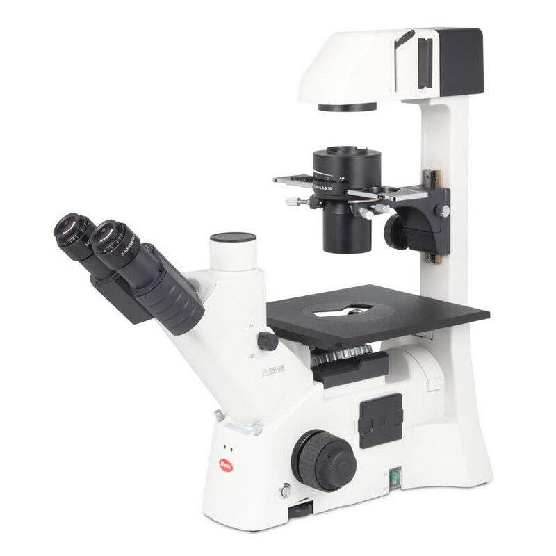 Motic Omgekeerde microscoop AE31E trino, infinity, 40x-400x, phase, Hal, 30W