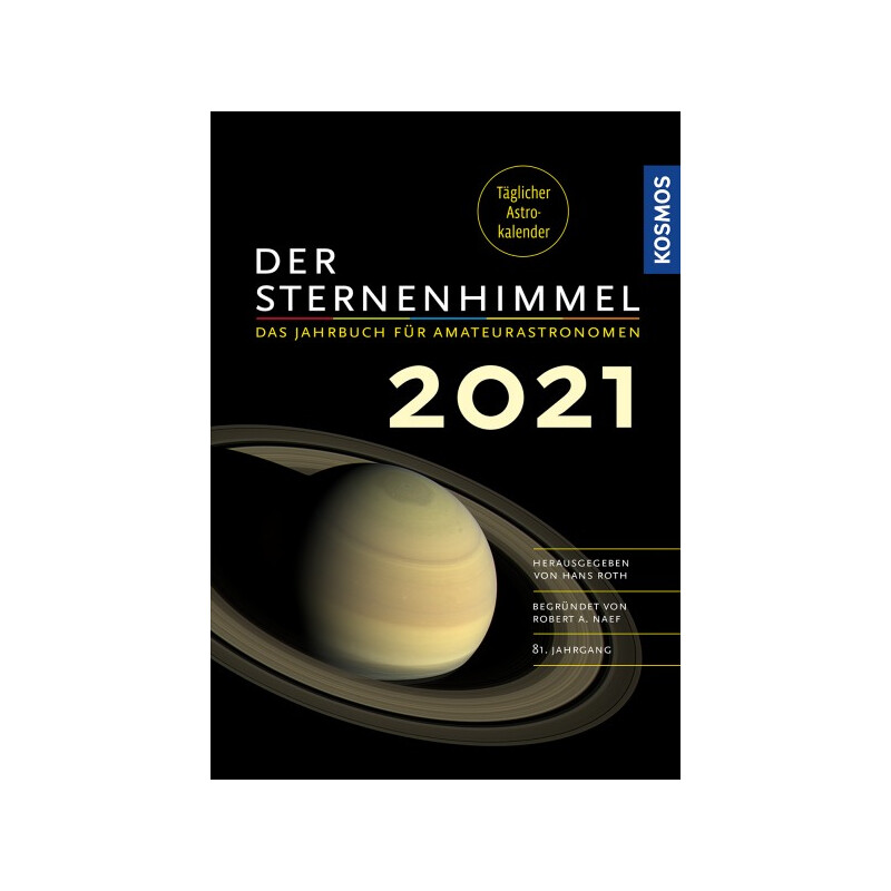 Kosmos Verlag Jaarboek De Sterrenhemel 2021