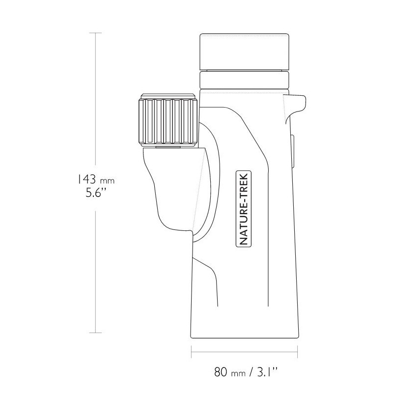 HAWKE Monoculair Nature-Trek 10x42 Mono