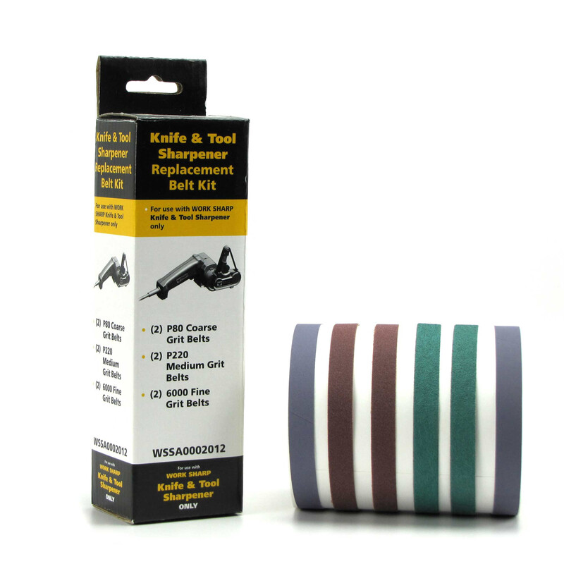 Work Sharp Assortiment slijpbanden 80 / 220 / 6000