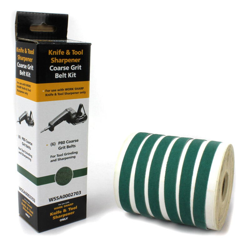 Work Sharp Assortiment slijpbanden 80