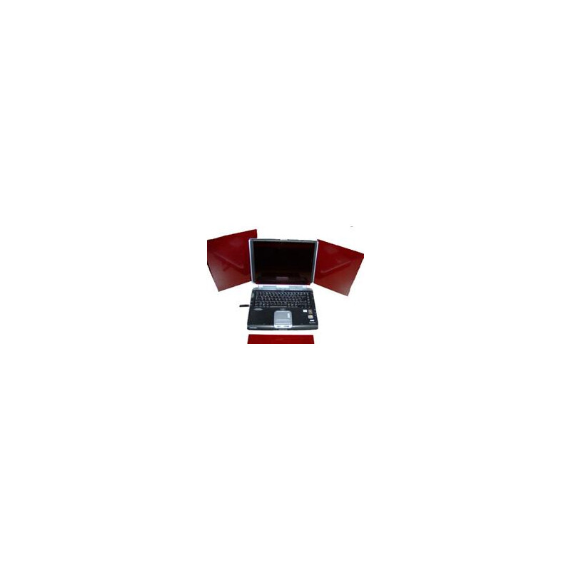 TS Optics Rood perspex voor monitor 360x270mm