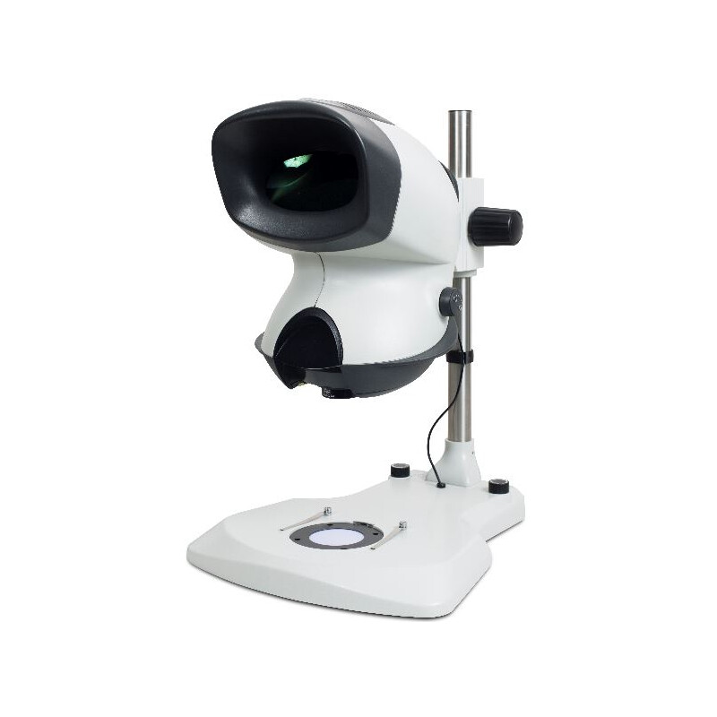 Vision Engineering Stereo zoom microscoop MANTIS Elite TS, ME-TS, Kopf,  Auf-Durchlicht, LED, Säulenstativ, mit 2 -fach Revolver,  2-20x, o. Objektive