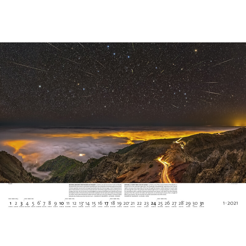 Palazzi Verlag Kalender Nachtwerelden 2021