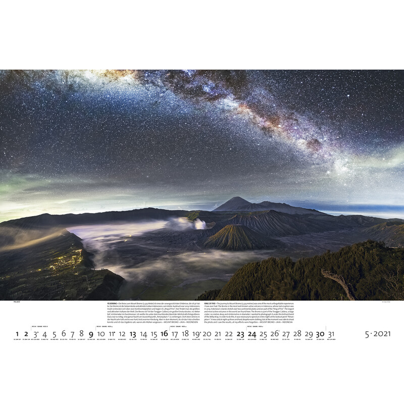 Palazzi Verlag Kalender Nachtwerelden 2021
