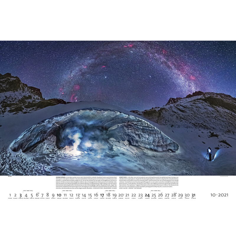 Palazzi Verlag Kalender Nachtwerelden 2021