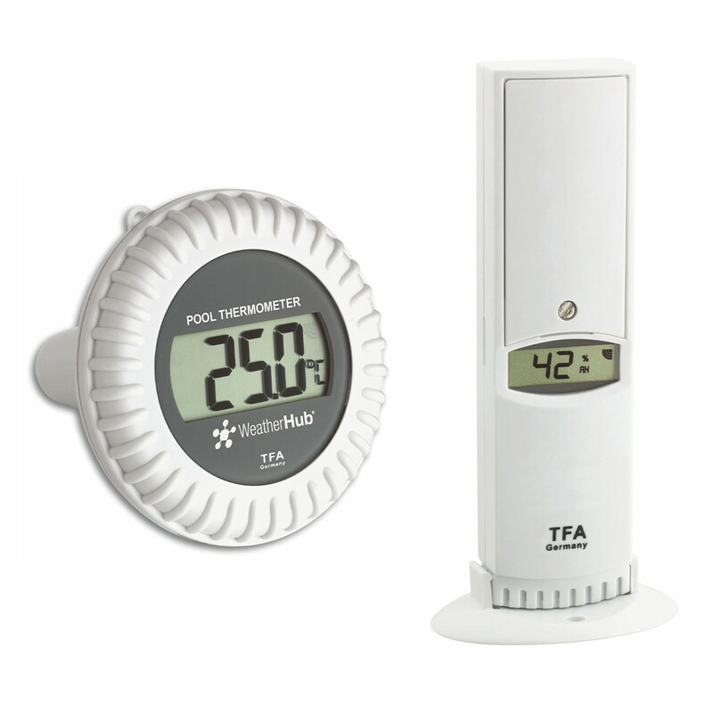 TFA Thermo-Hygro zender met zwembadzender WEATHERHUB