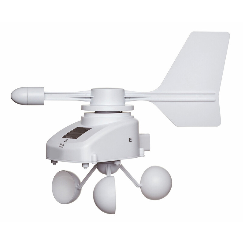 TFA WEATHERHUB draadloze anemometer op zonne-energie