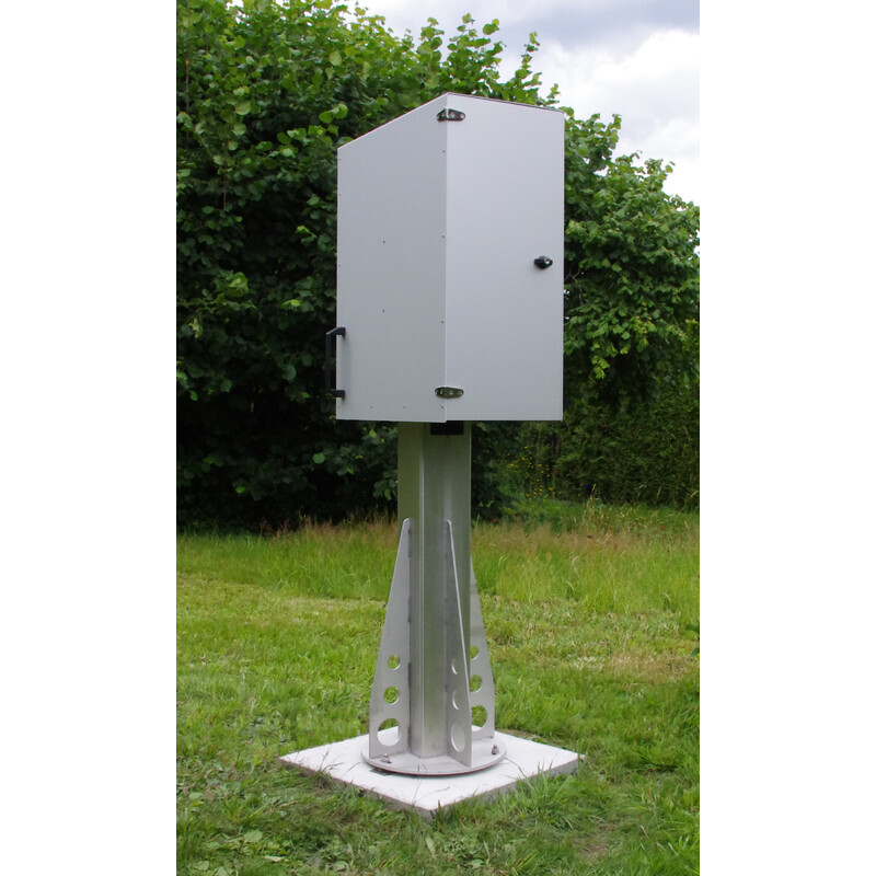 Astrogeräte Berger Zuil met EcoFlex Base 100 montagebeschermingsconstructie