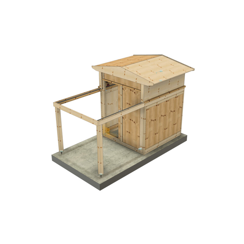 Dome Parts GreenLine MICRO-MS20 observatorium met roldak
