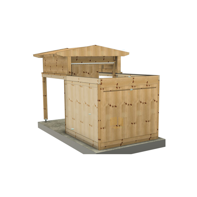 Dome Parts GreenLine MICRO-MS20 observatorium met roldak