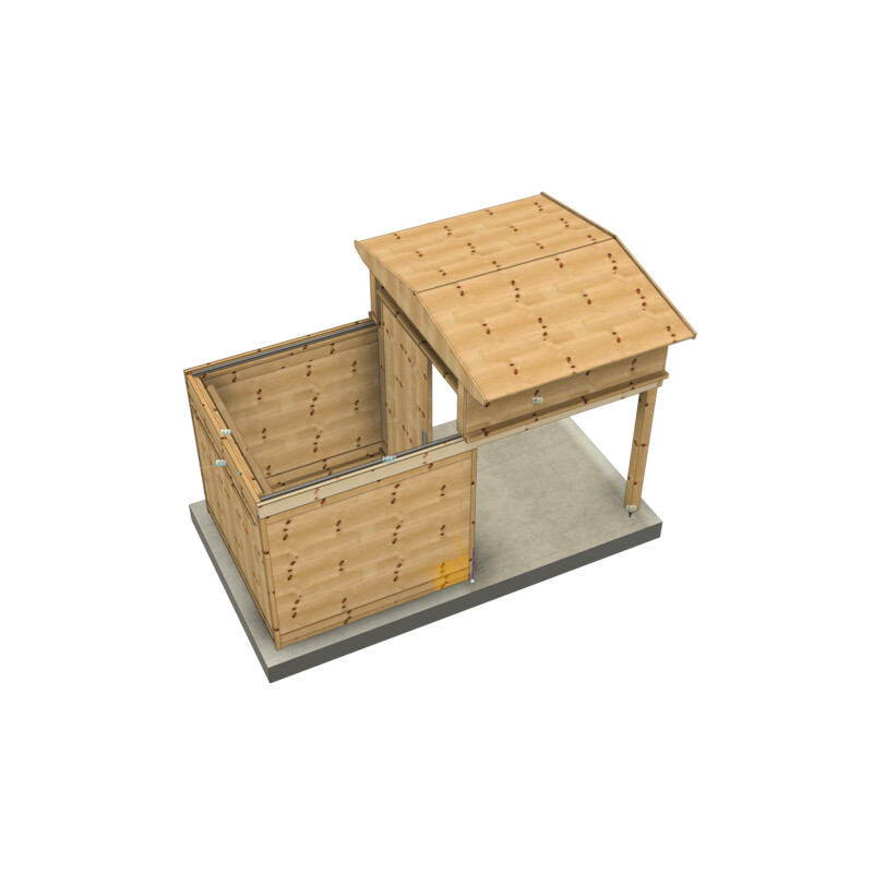 Dome Parts GreenLine MICRO-MS20 observatorium met roldak