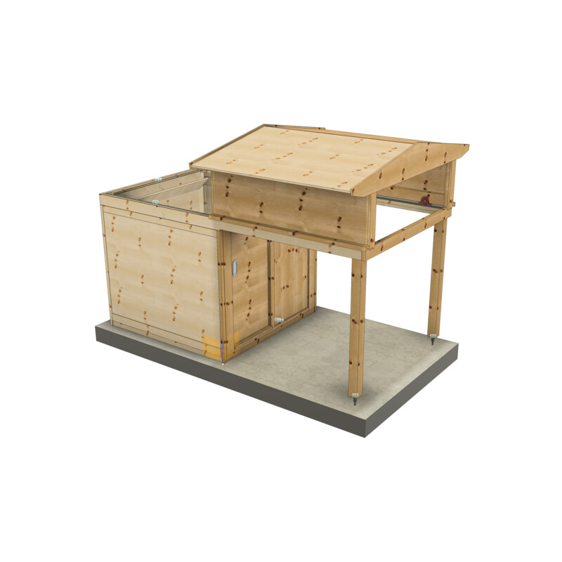 Dome Parts GreenLine MICRO-MS20 observatorium met roldak