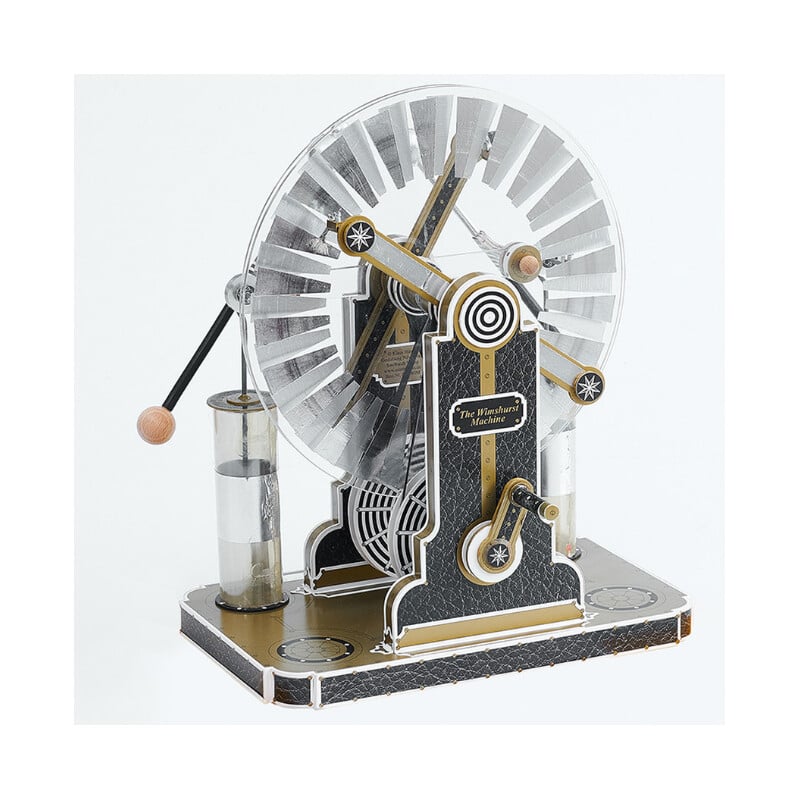 AstroMedia Set De Wimshurst machine
