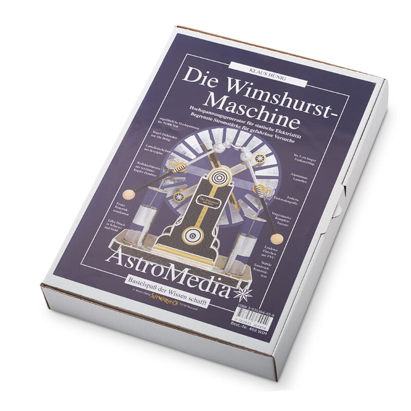 AstroMedia Set De Wimshurst machine