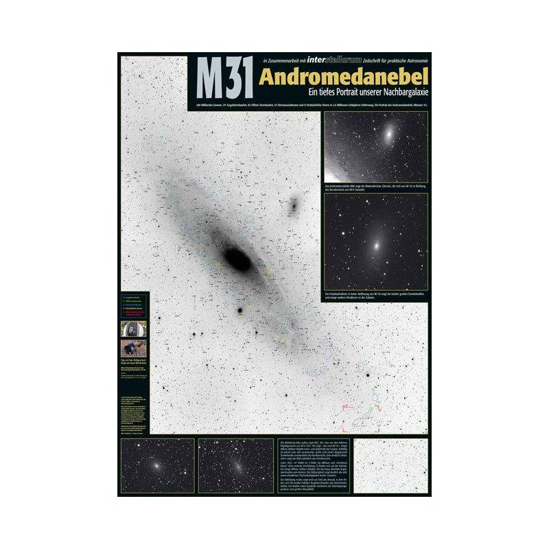 Oculum Verlag Poster M31 - Andromedanevel