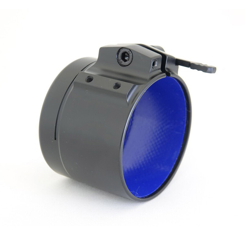 Rusan Lensadapter Klemadapter Q-R M52x0,75 voor ZEISS Diavari 1.25-4x24 / Varipoint VM 1.1-4x24 met rail