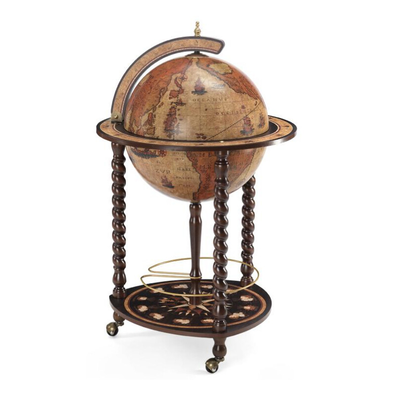 Zoffoli living Barglobe Explora Honing Bruin 40cm