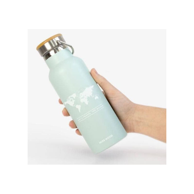 Miss Wood Fles Lichtgroen