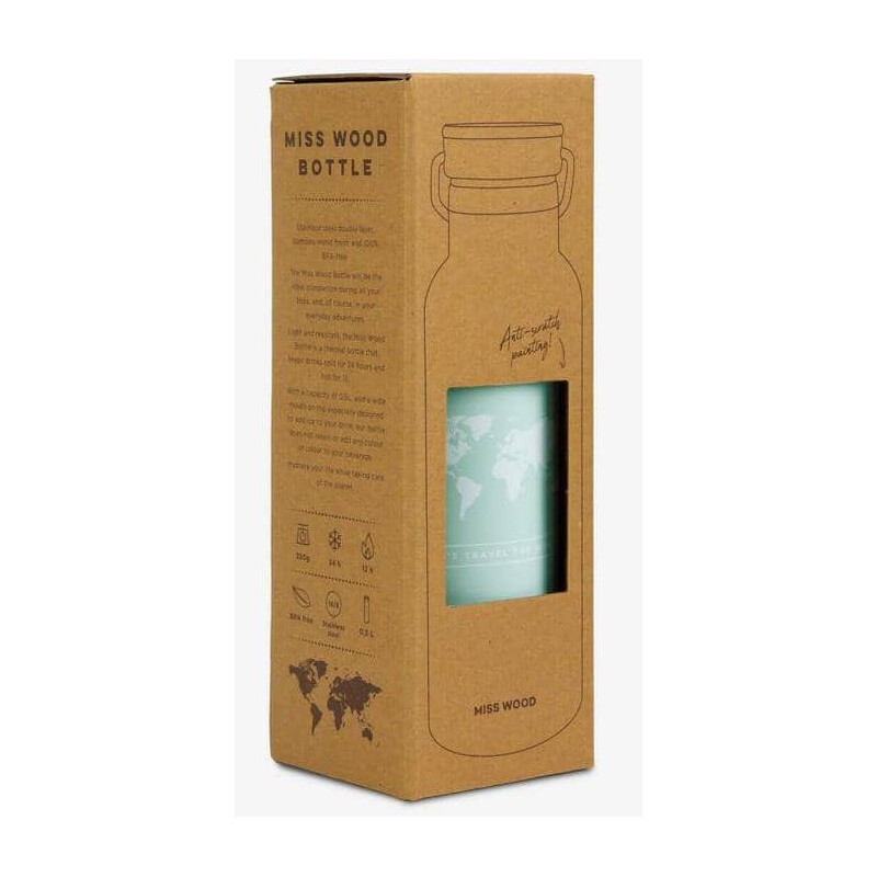 Miss Wood Fles Lichtgroen