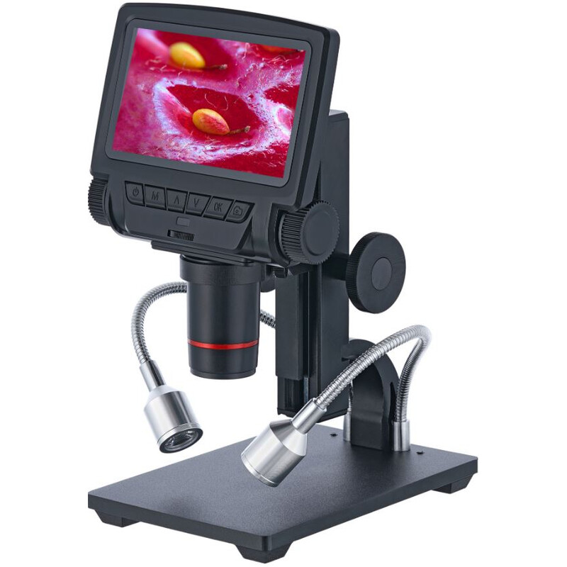 Levenhuk Microscoop Mikroskop DTX RC3, digital, 5-15x opt., -260x digit.