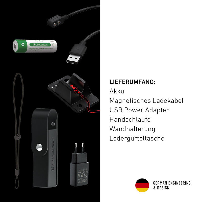 LED LENSER Zaklamp P7R Handtekening