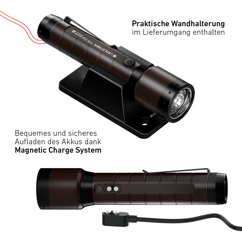 LED LENSER Zaklamp P7R Handtekening