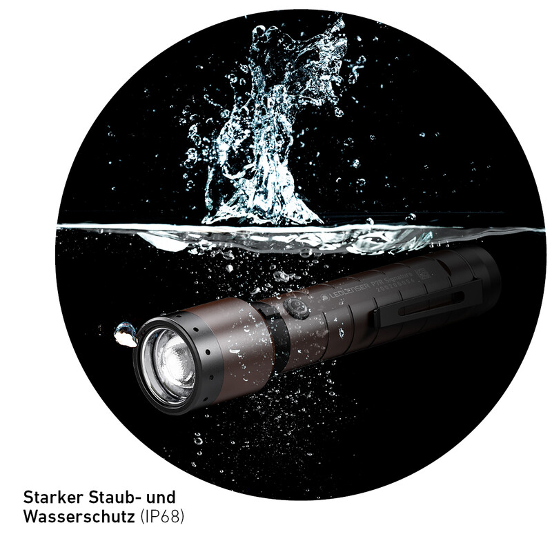 LED LENSER Zaklamp P7R Handtekening