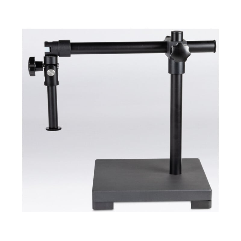 Motic -industrieel statief met scharnierarm, horizontaal armstatief, basisplaat, zuil van 600 mm, voor zuilkopbevestiging