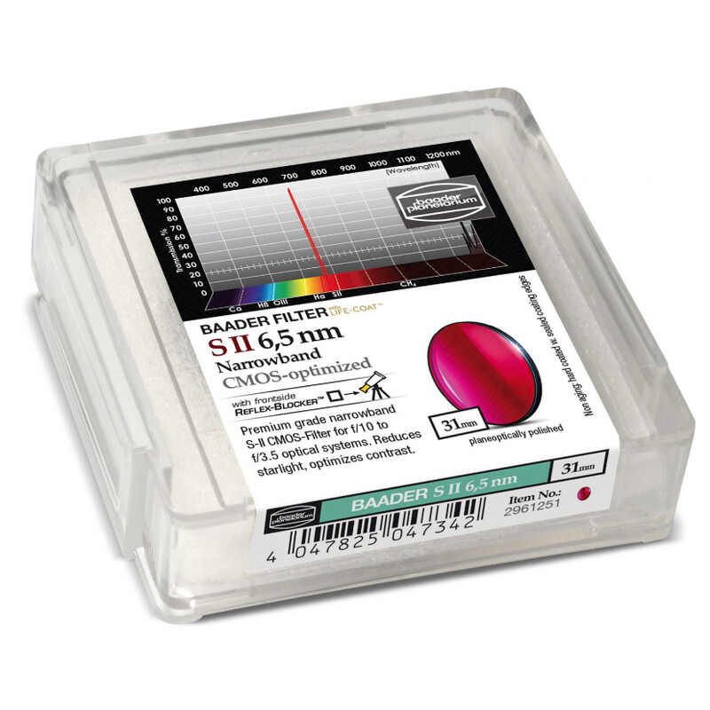 Baader Filters SII CMOS Narrowband 31mm