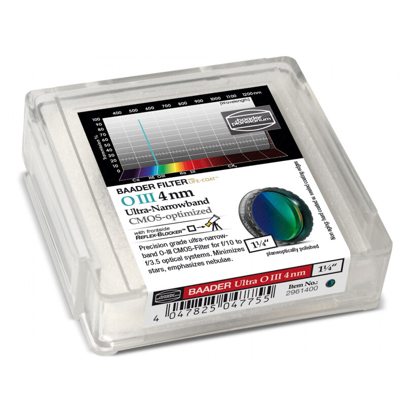 Baader Filters OIII CMOS Ultra-Narrowband 1,25"